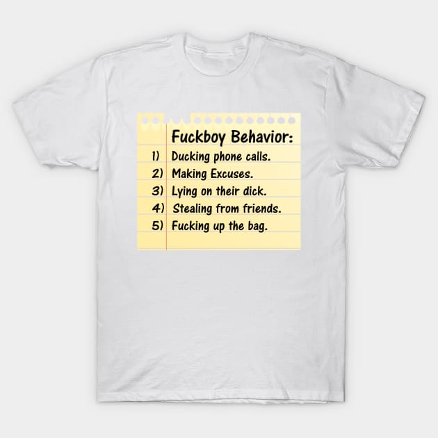 Fuckboy shirt outlet